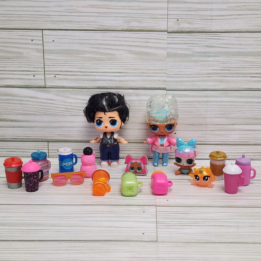 20 Pc Lot LOL Surprise Dolls Accessories Boy Doll Hair Goals Miss Snow Winter